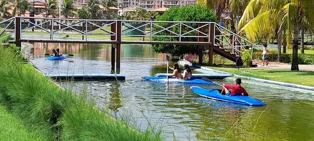 Aquaville Resorte - térreo - Pé na Areia Beach Park Porto das Dunas Aquiraz - Foto 3