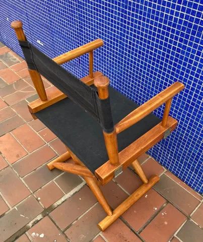Cadeira de diretor de Cinema cenografica