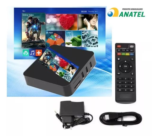 Conversor Smart Tv Box 8gb De Ram 128gb Pro 4k - Android 11 - Dispositivos  de Streaming - Sítio do Campo, Praia Grande 1265219285