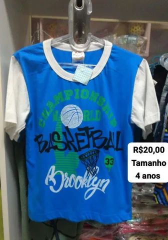Camisas infantil em algodão conforto e qualidade  - Foto 4