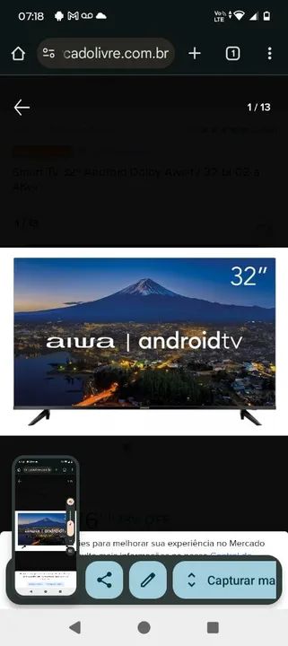 Smart TV Aiwa  HD 32 Nova