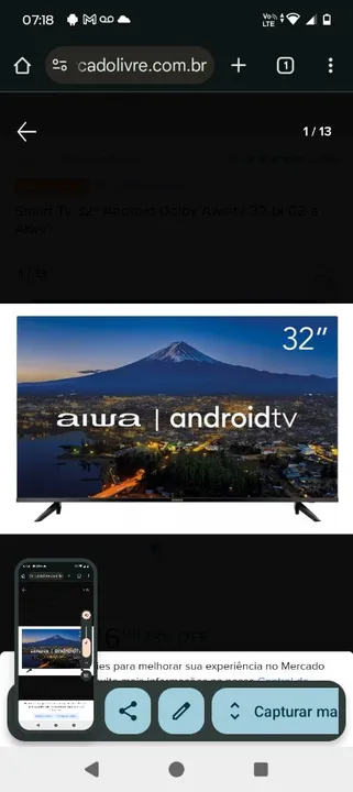 Smart TV Aiwa HD 32 Nova