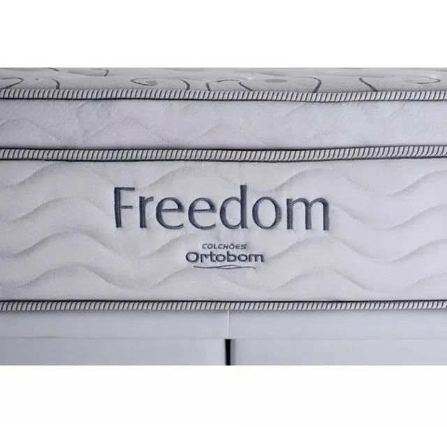 Colchão Queen Freedom Molas Pocket ORTOBOM r443 - Foto 2