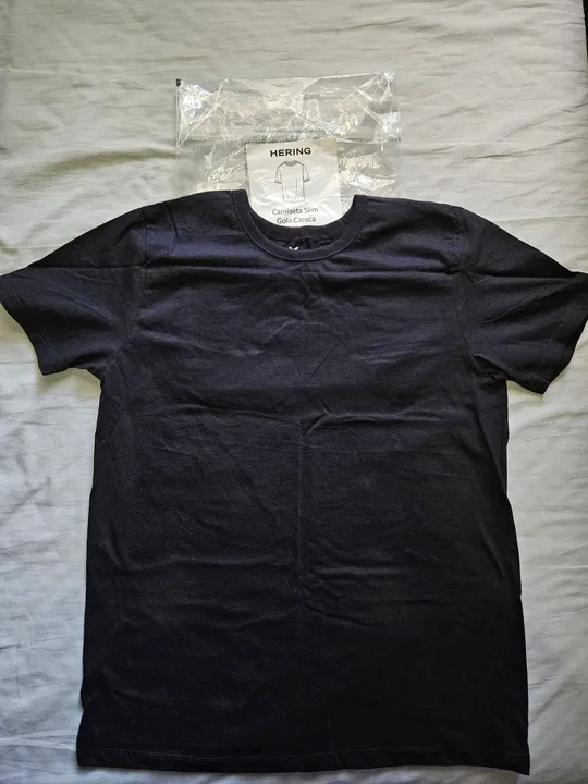 Camiseta Hering Slim Gola Careca