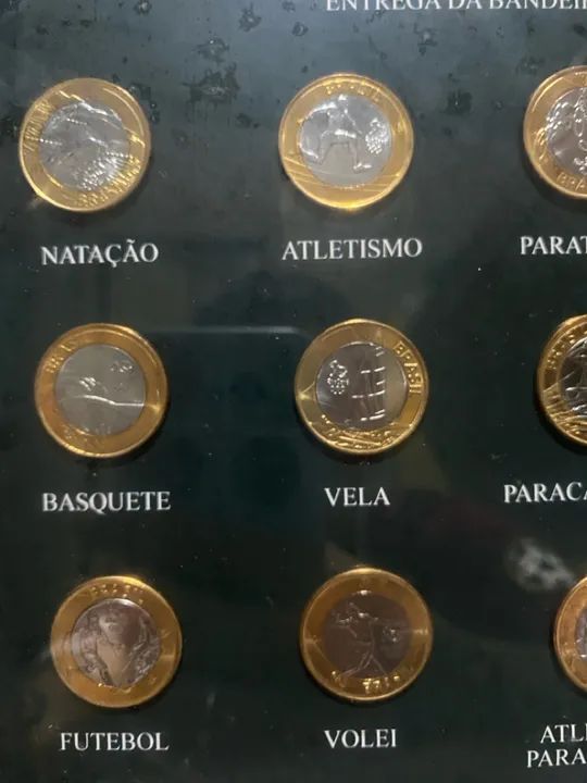 AS 17 moedas das olimpíadas!! - Foto 6