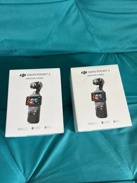 Camera Dji Osmo Pocket 3 Combro creator - lacrado Anatel - Nota Fiscal - Loja Fisica 