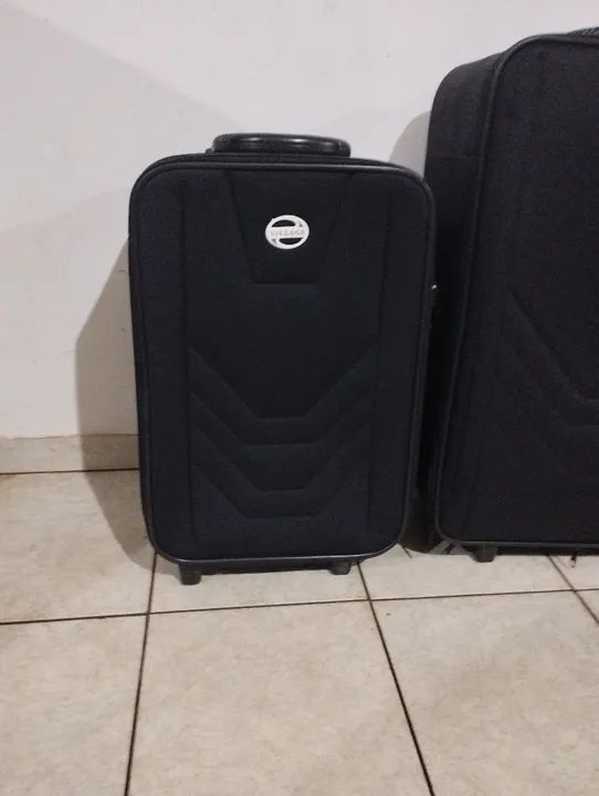 Jogo de malas de viagem - 3 peças - village - Foto 2