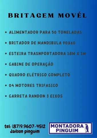 Britagem móvel