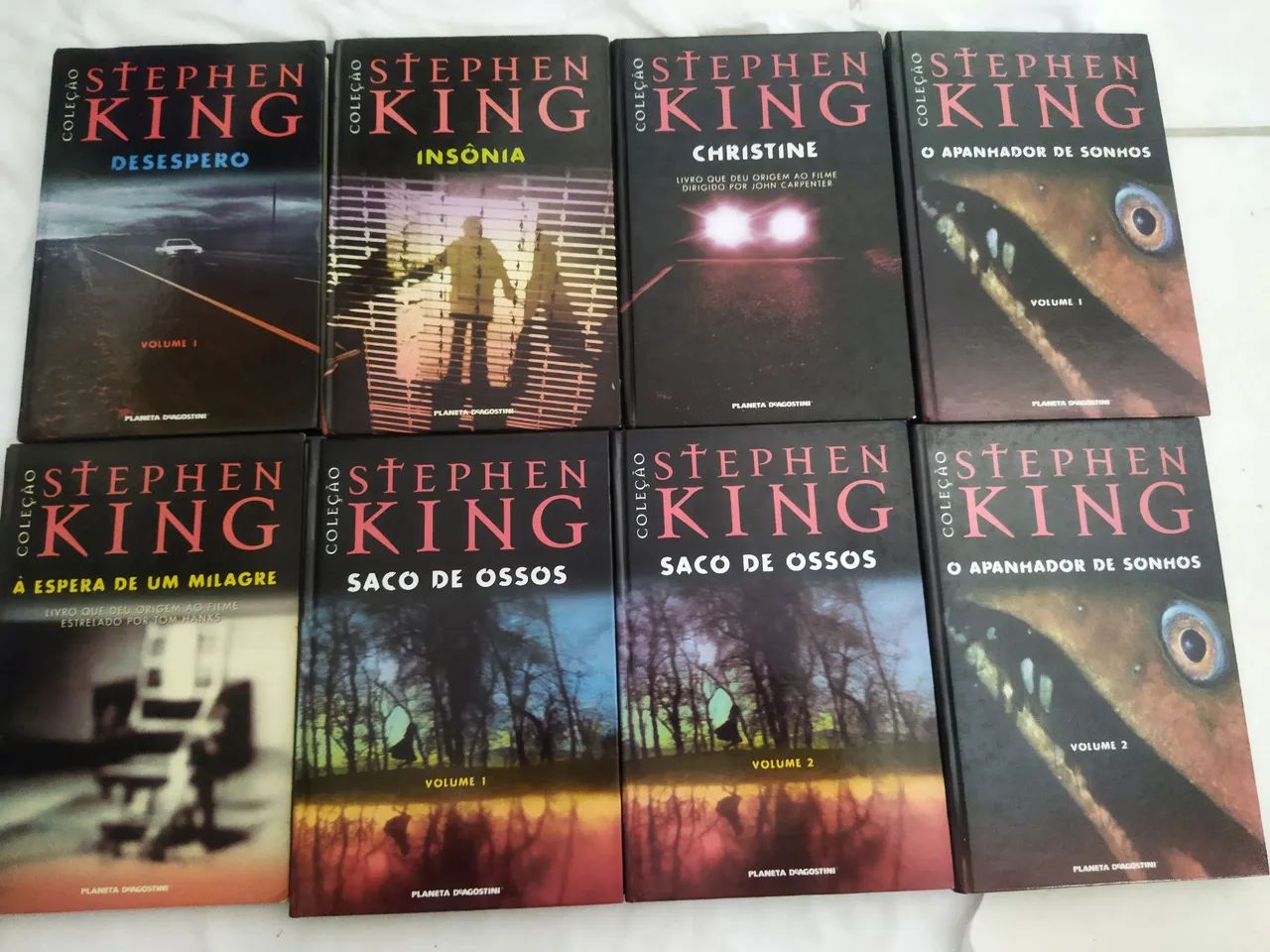 Livros Coleção Stephen King - 8 livros