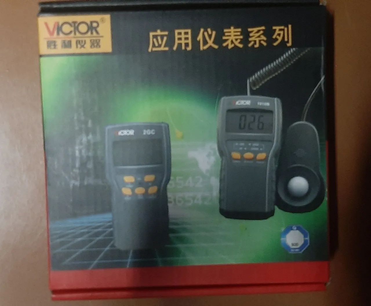 Luxômetro Digital Victor - Medição de Iluminância