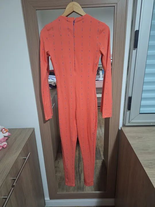 Macacão lycra novo - Reebok- tam p - Foto 4