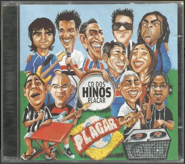 CDs Placar - Agita Brasil (1998) + Hinos dos Clubes (2004) - Foto 3