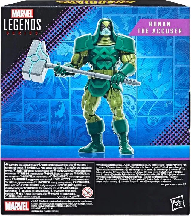 Marvel Legends Guardiões Da Galáxia Ronan The Accuser F6486 - Foto 3