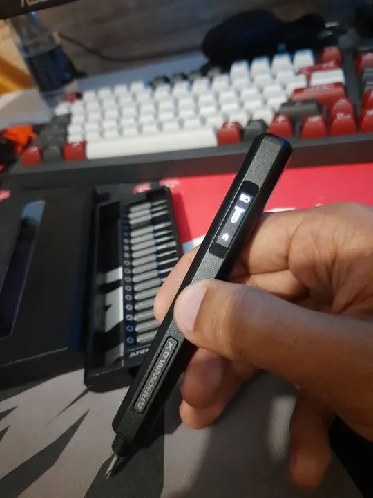 Kit Profissional Chave Elétrica de Precisão Smart Arrowmax SES PRO c/ 34 bits Magnéticos