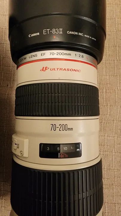 Vendo lente canon 70-200 série I usm - Foto 4