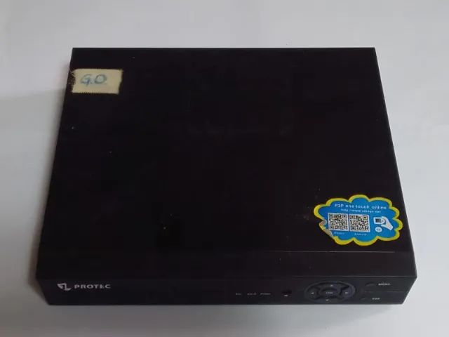DVR 4 Canais Segurança HD PROTEC Jl6004A Bivolt Usado Desmonte