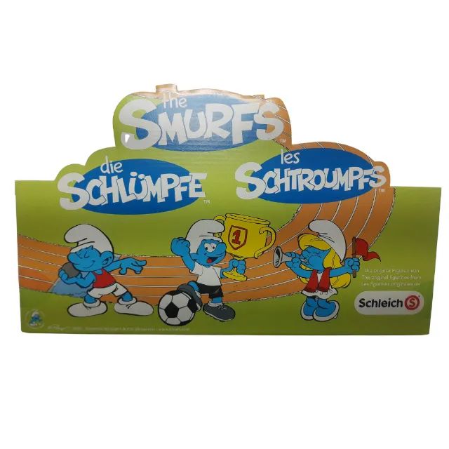 Schleich Kit Smurfs Olimpíadas 30 Unidades Raridade Colecionável, Marca Alemã Schleich - Foto 5