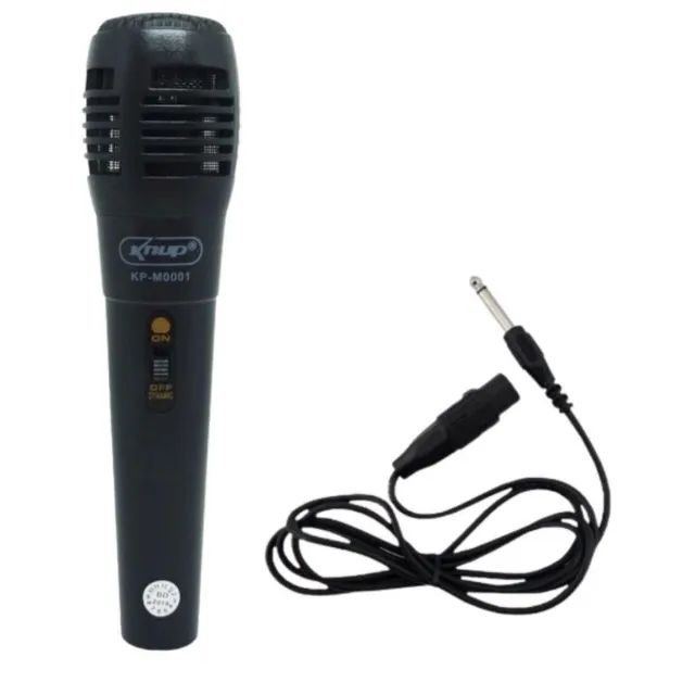 Microfone Knup KP-M0001 - WZetta