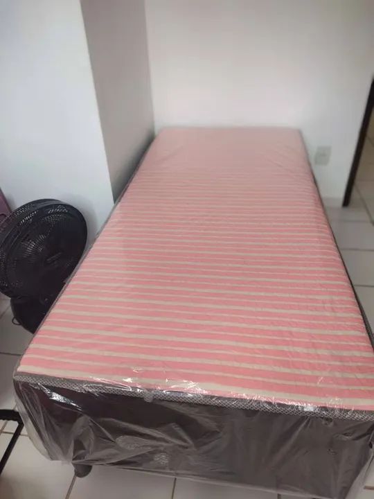 Cama box solteiro Espuma Novas - Foto 2