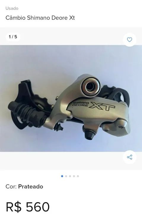Pedivela Câmbio traseiro Shimano  - Foto 6