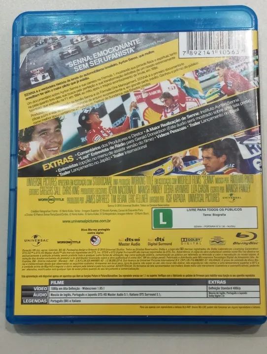 Blu-ray Senna - O Brasileiro, O Herói, O Campeão - Foto 3