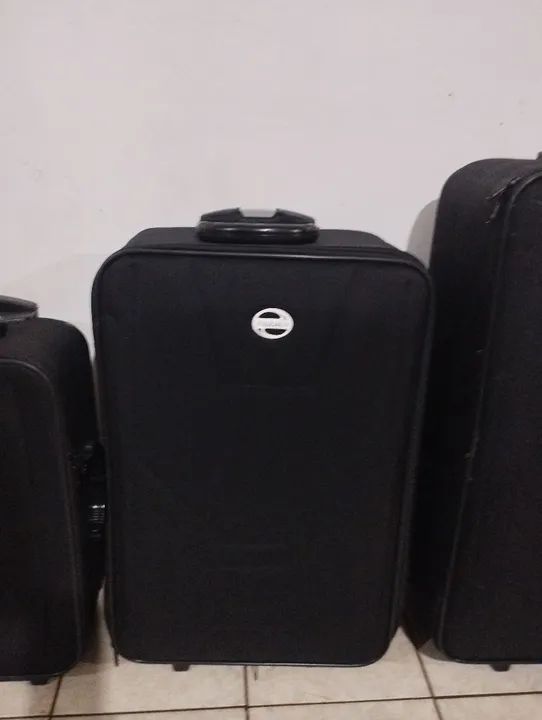 Jogo de malas de viagem - 3 peças - village - Foto 3