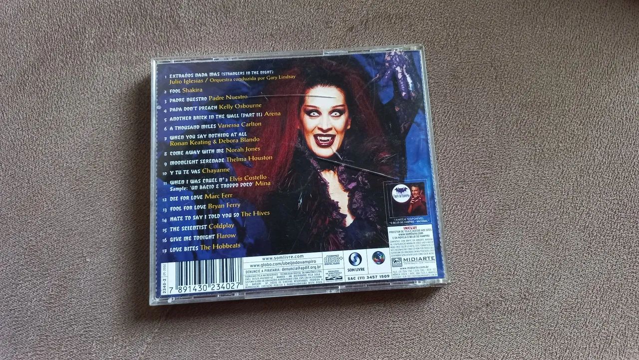 CD Antigo O Beijo do Vampiro  - Foto 5