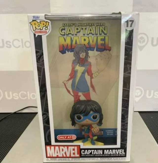 Funko Pop ! Comics Covers Marvel Captain Marvel Special Edition N17 | Exclusivo