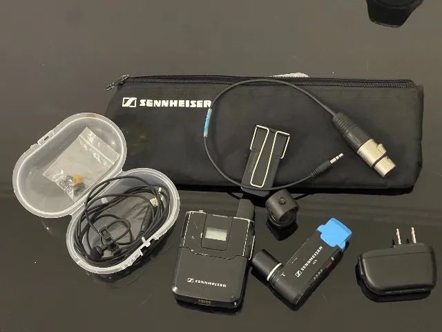 Microfone sem fio de lapela Seinnheiser AVX-MKE2