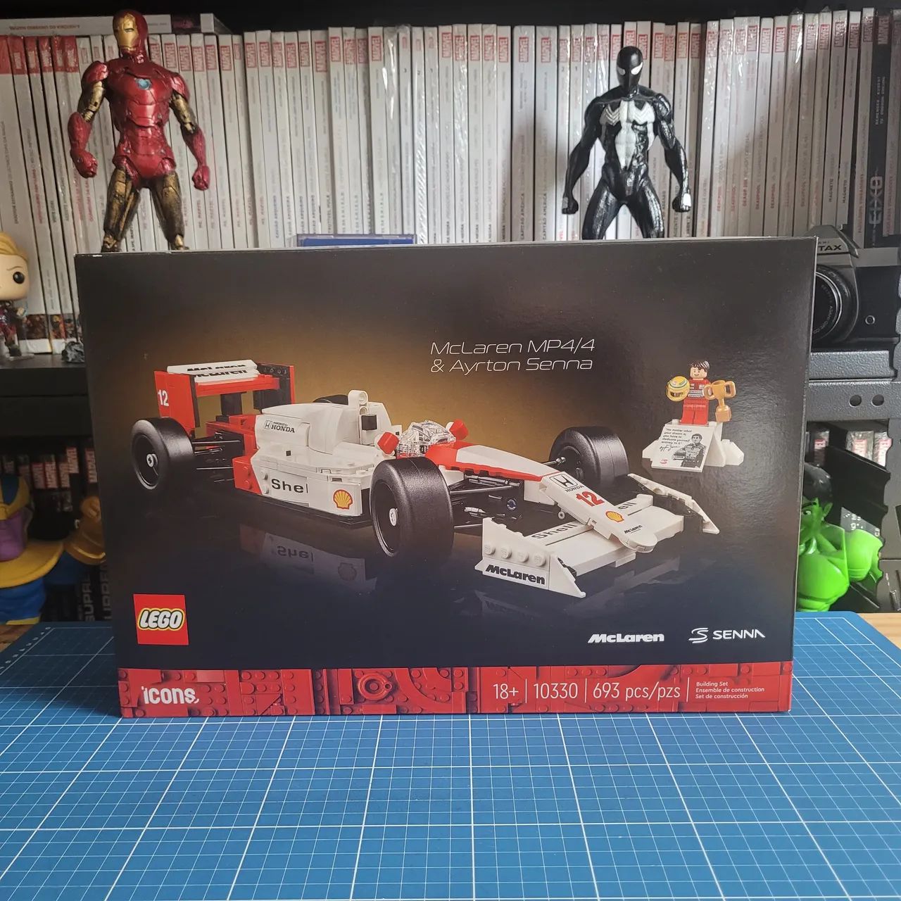 Lego McLaren Ayrton Senna Novo 
