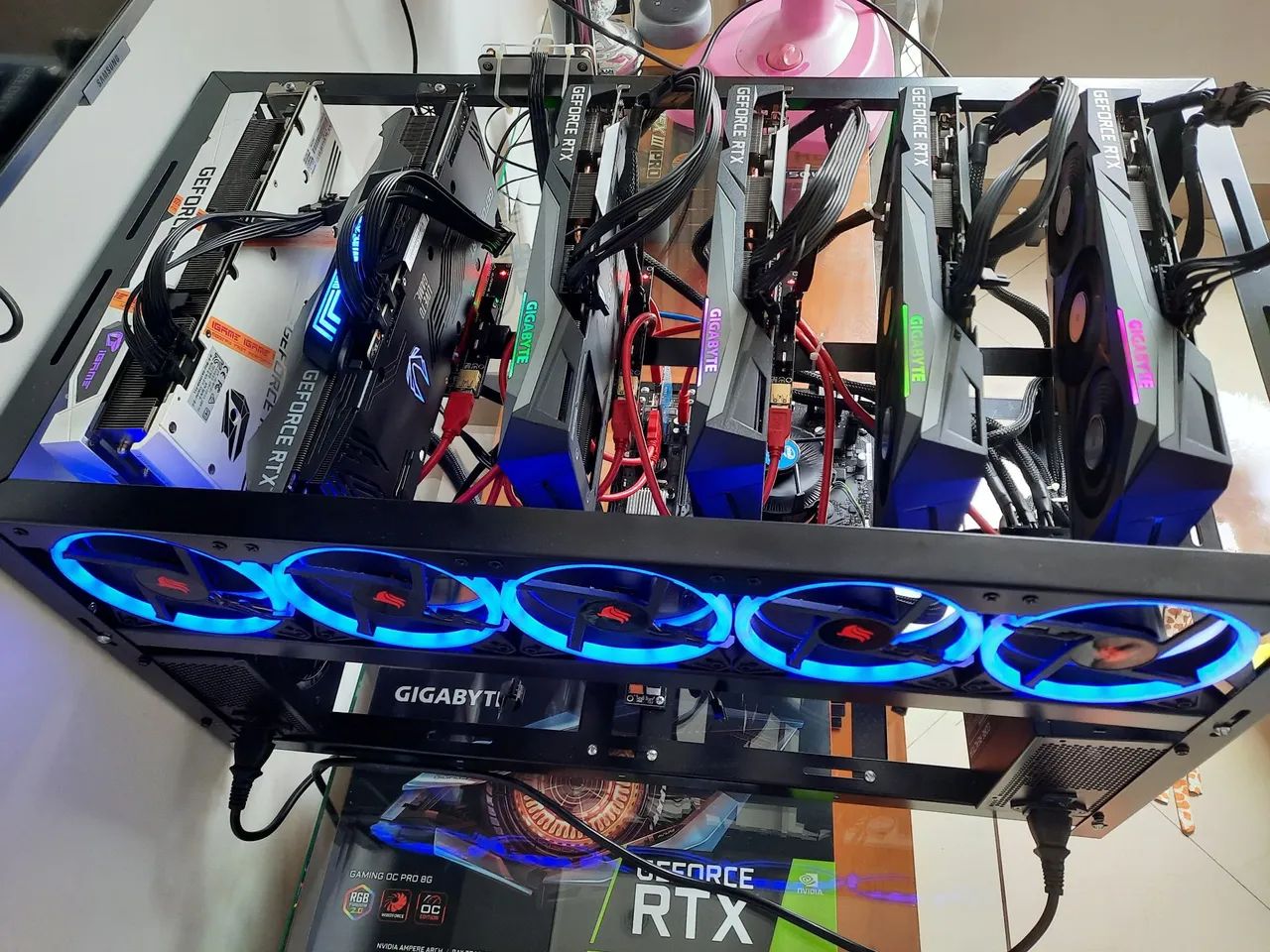 Rig de Mineração - Hardware e acessórios. - Foto 5