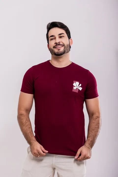 Gola Careca Estampada 