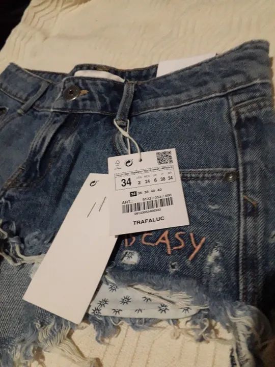 Short e saia jeans  - Foto 5