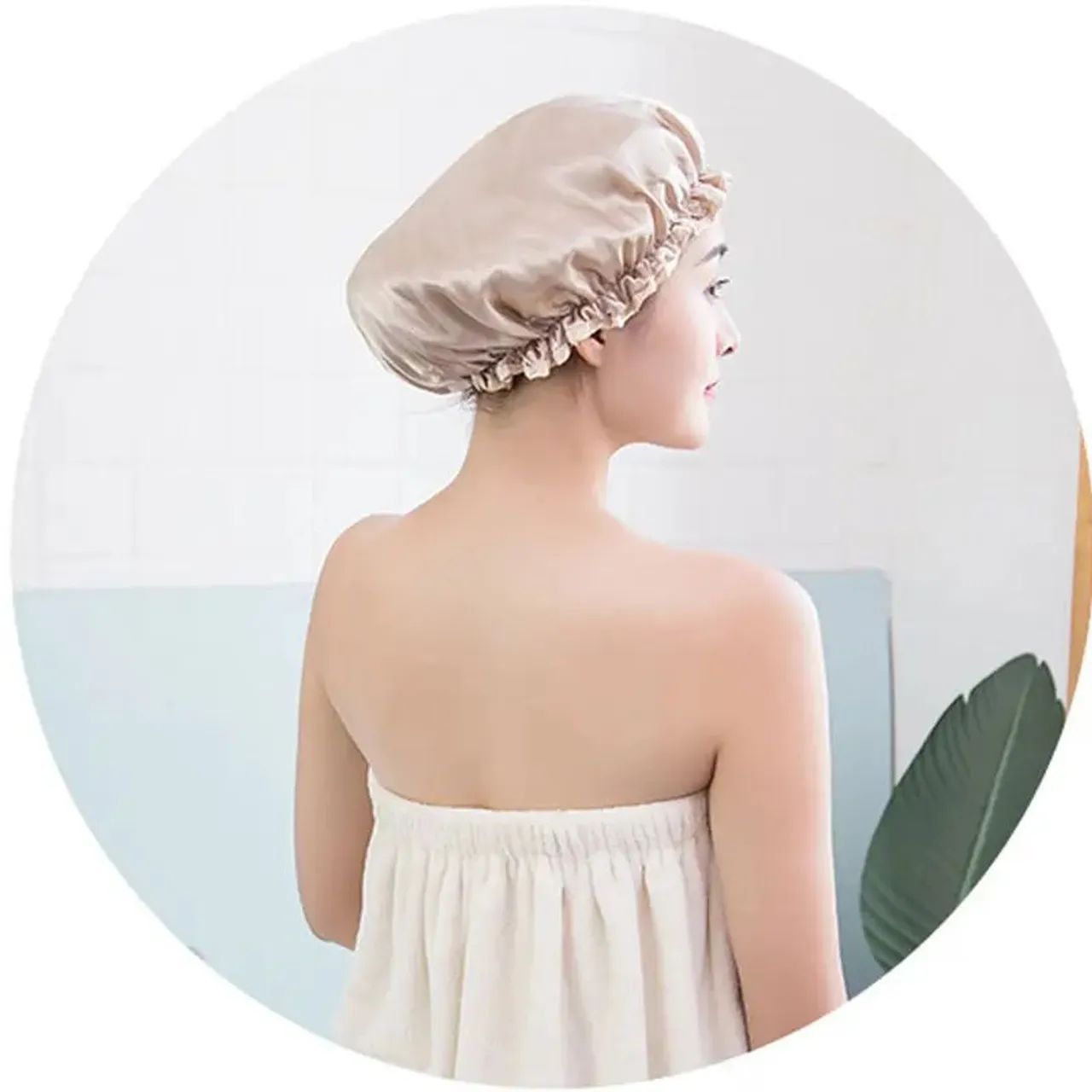 Touca De Banho Chapéu De Banho Toucas De Banho Para Crianças Toucas De Banho  - Foto 2