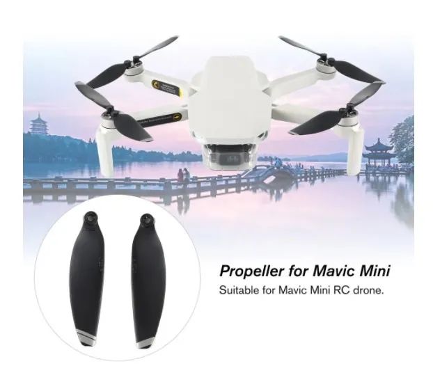 Hélices Dji Mavic Mini Para 4 Motores Kit 4 Pares Arduino Automação COD-CP584   - Foto 2
