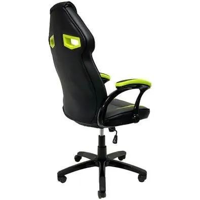 Cadeira Gamer Mymax MX1, Peso Suportado até 120Kg, Giratória, Preto e Verde (NOVO) - Foto 2