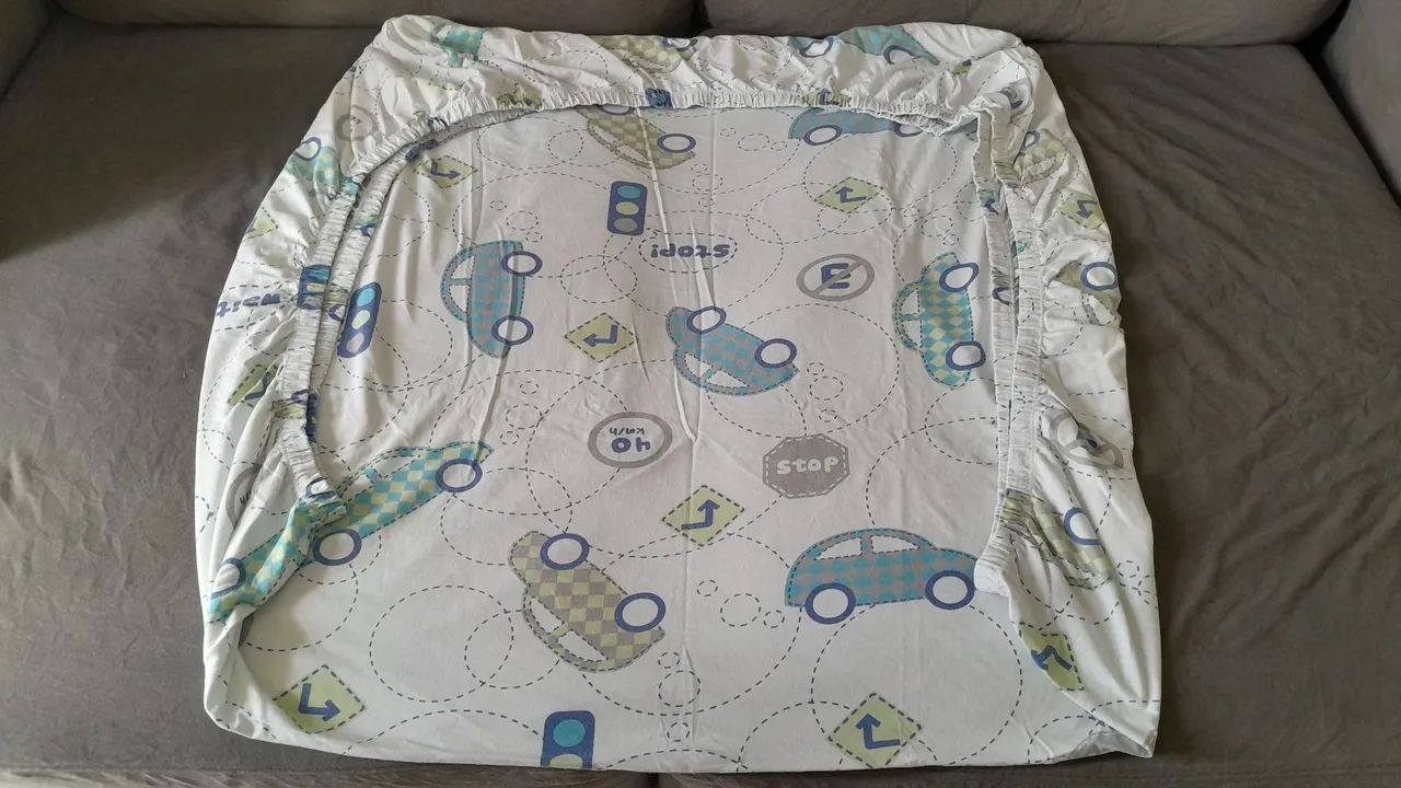 Jogos lençol de solteiro com elástico  - Foto 4