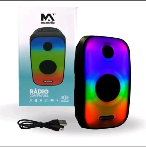 Caixa de Som com Rádio FM  - Foto 2
