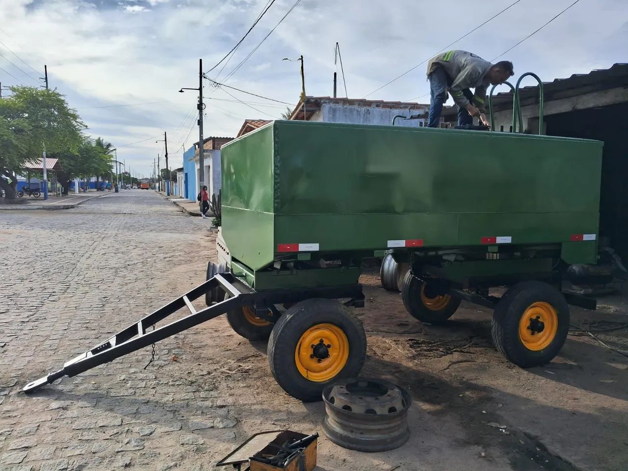 Pipa para transporte de água em chapa 3/16 - Foto 3