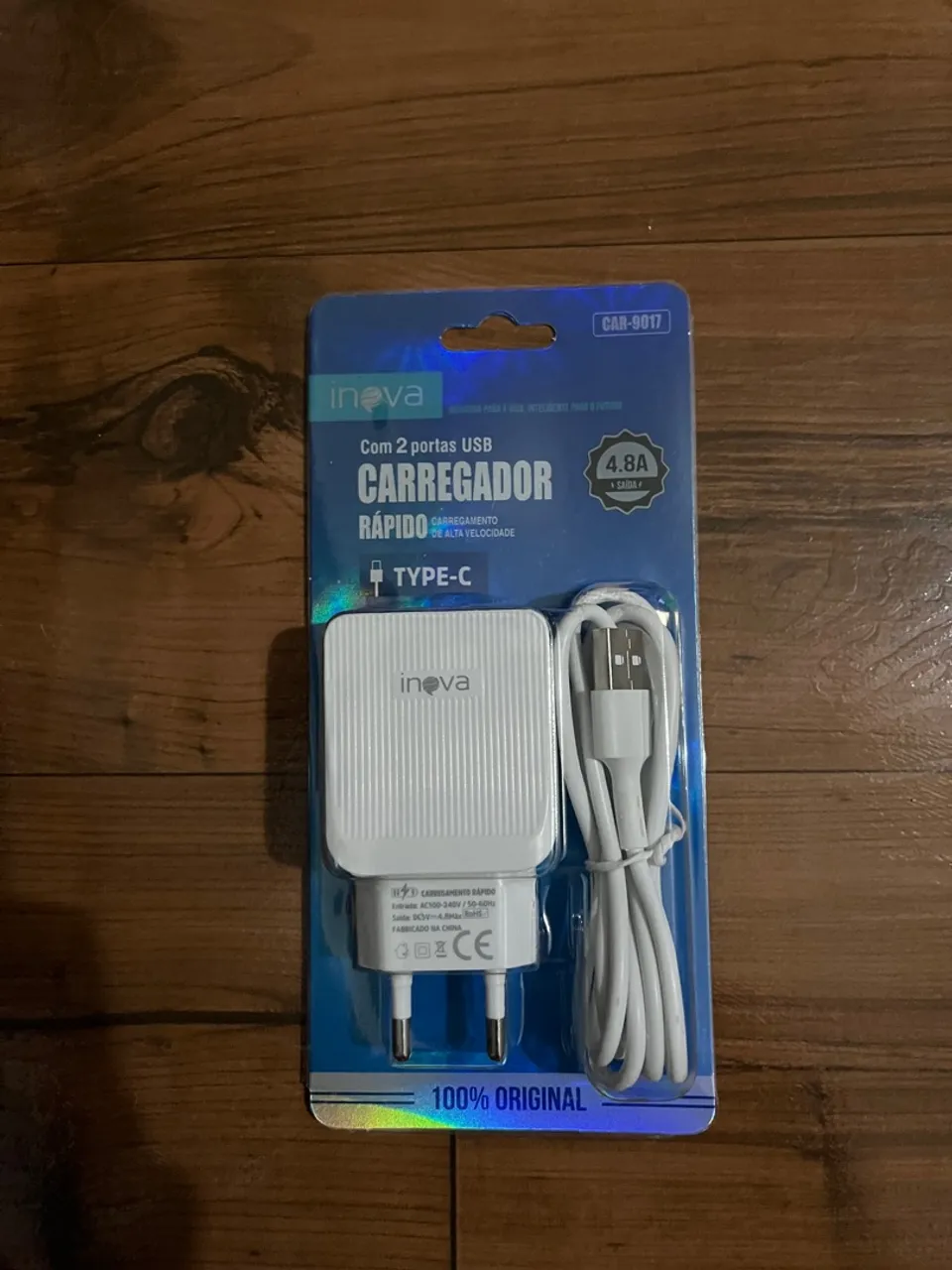 Carregador turbo Type-C