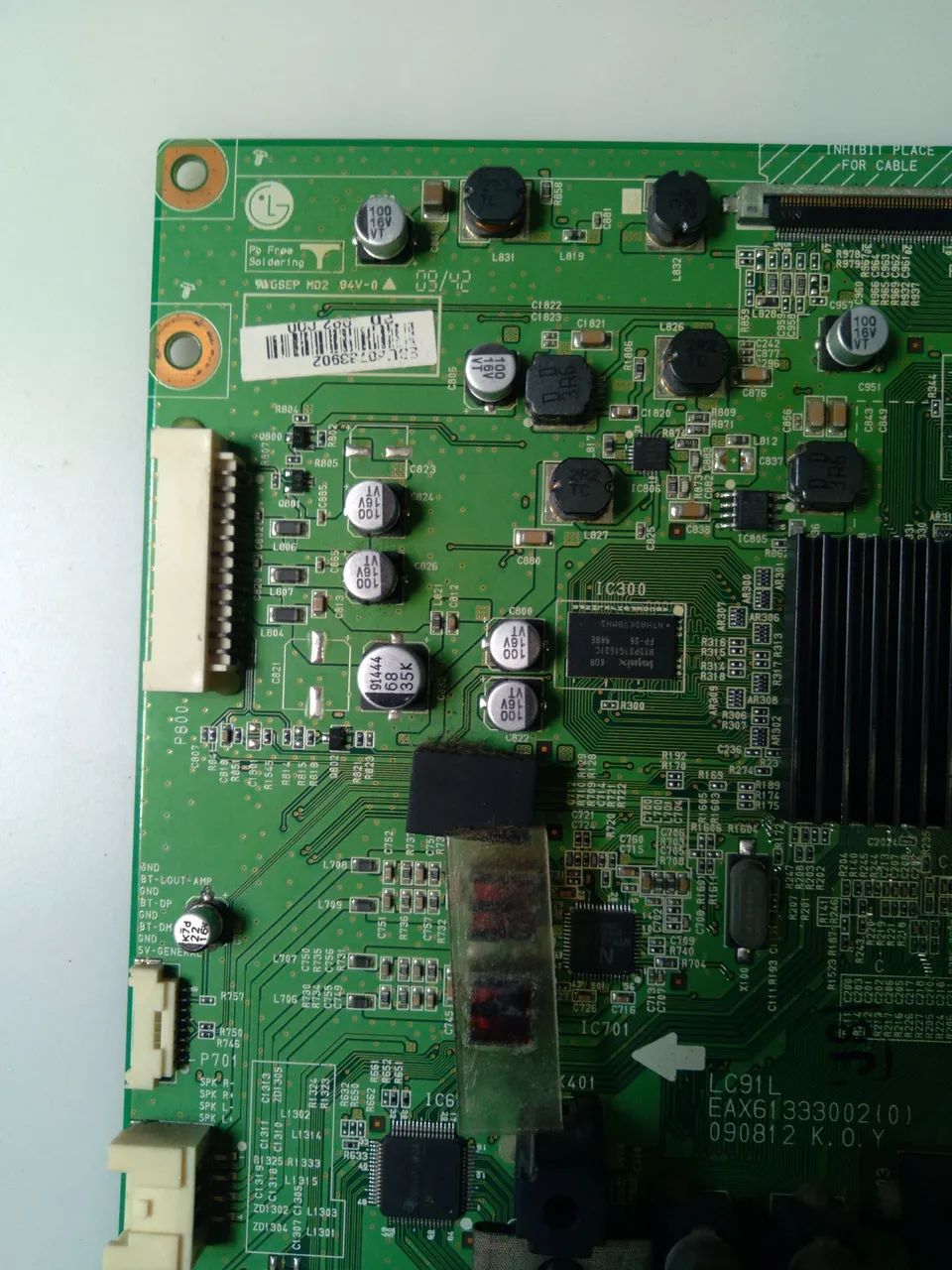 Placa TV LG 42' 42SL90QD-SA *DEFEITO* - Foto 3
