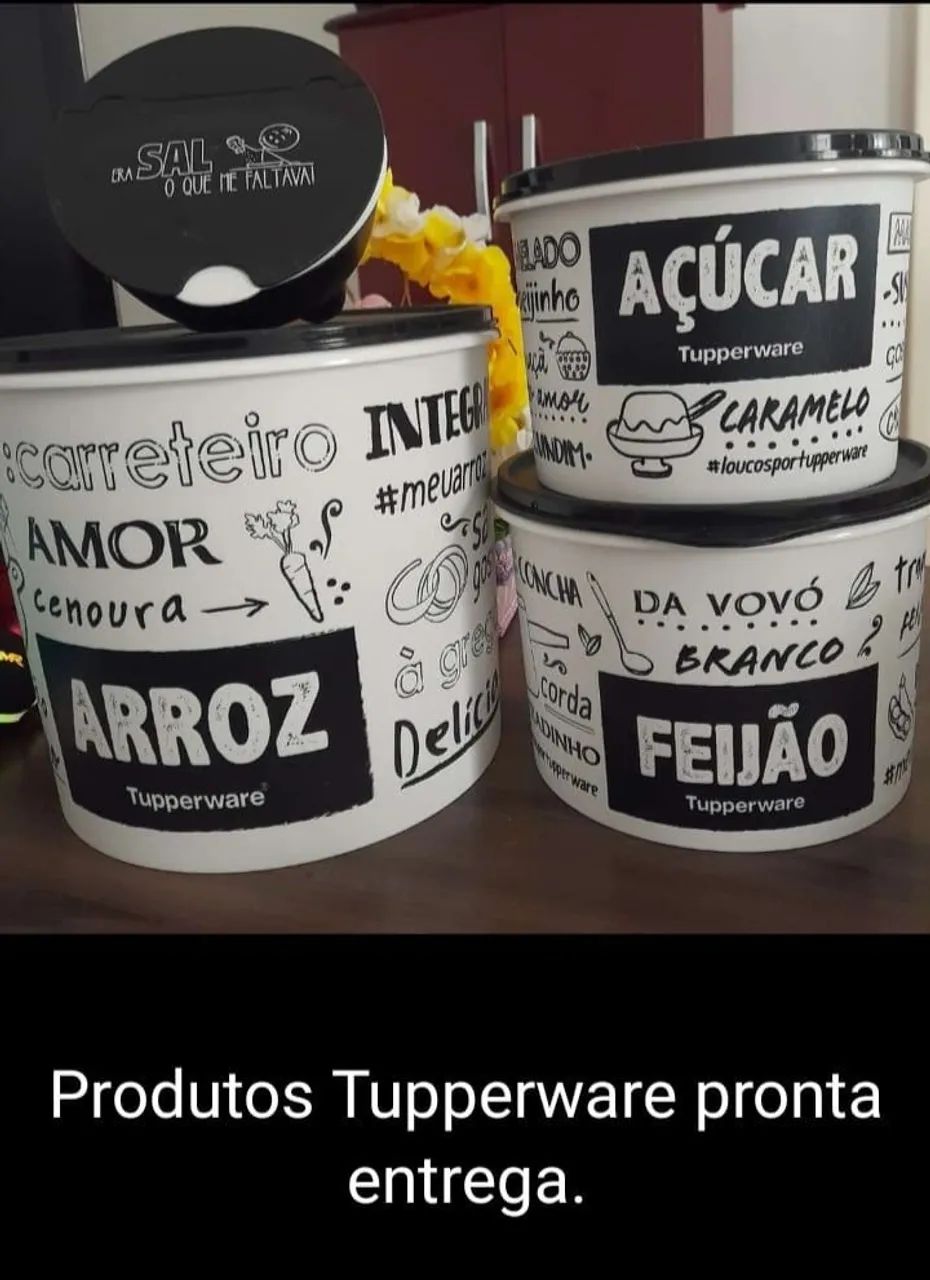 Potes Tupperware 
