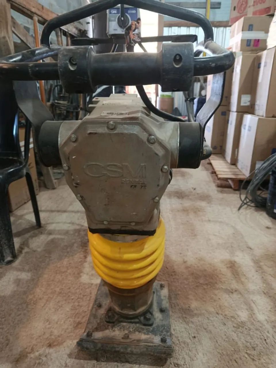 COMPACTADOR DE SOLO CSM ELETRICO 