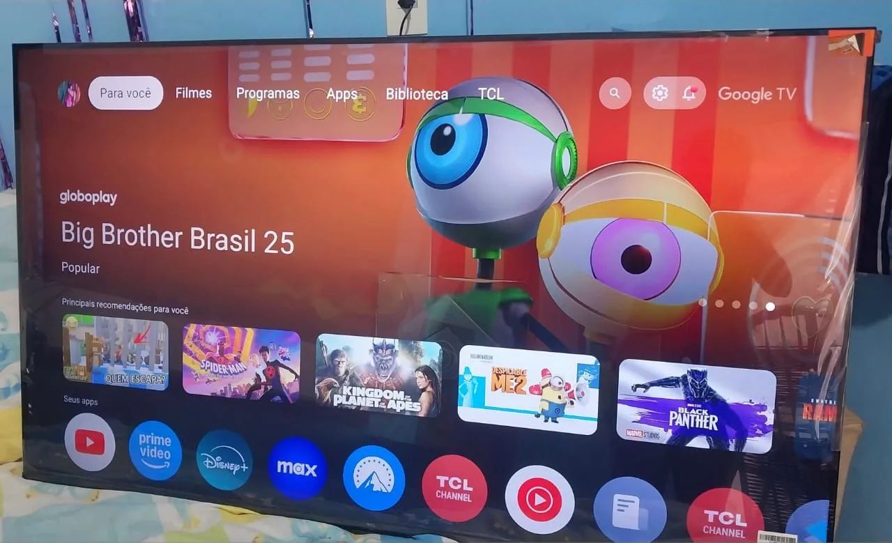 Smart Philips 4k "55 polegadas Android  - Foto 3