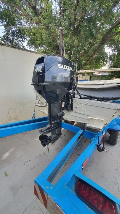 Lancha de alumínio com 5 lugares - Foto 3