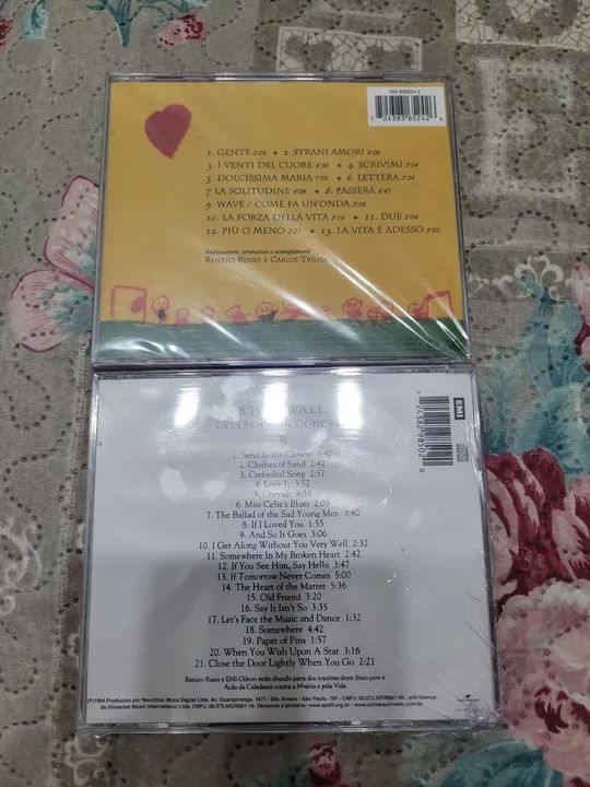 CDs do Renato Russo (Equilíbrio Distante e Stonewall Celebration Concert) (Lacrados) - Foto 2