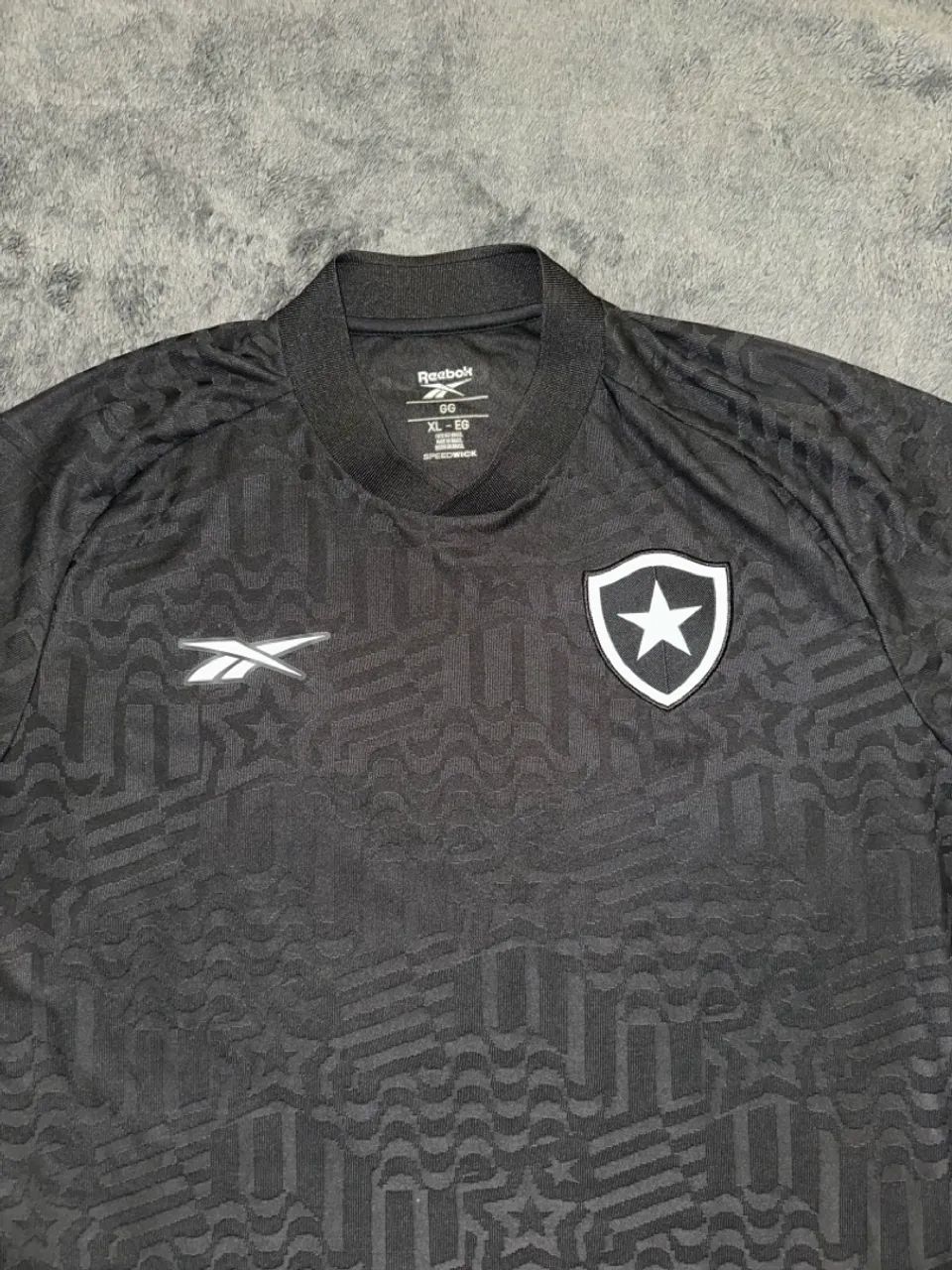 Camisa Botafogo 2023 Reebok Preta - Original  - Foto 2