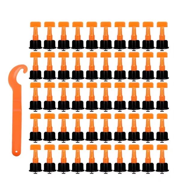 Nivelador de Piso Porcelanato Profissional Rosca 50 Unidades - Foto 6