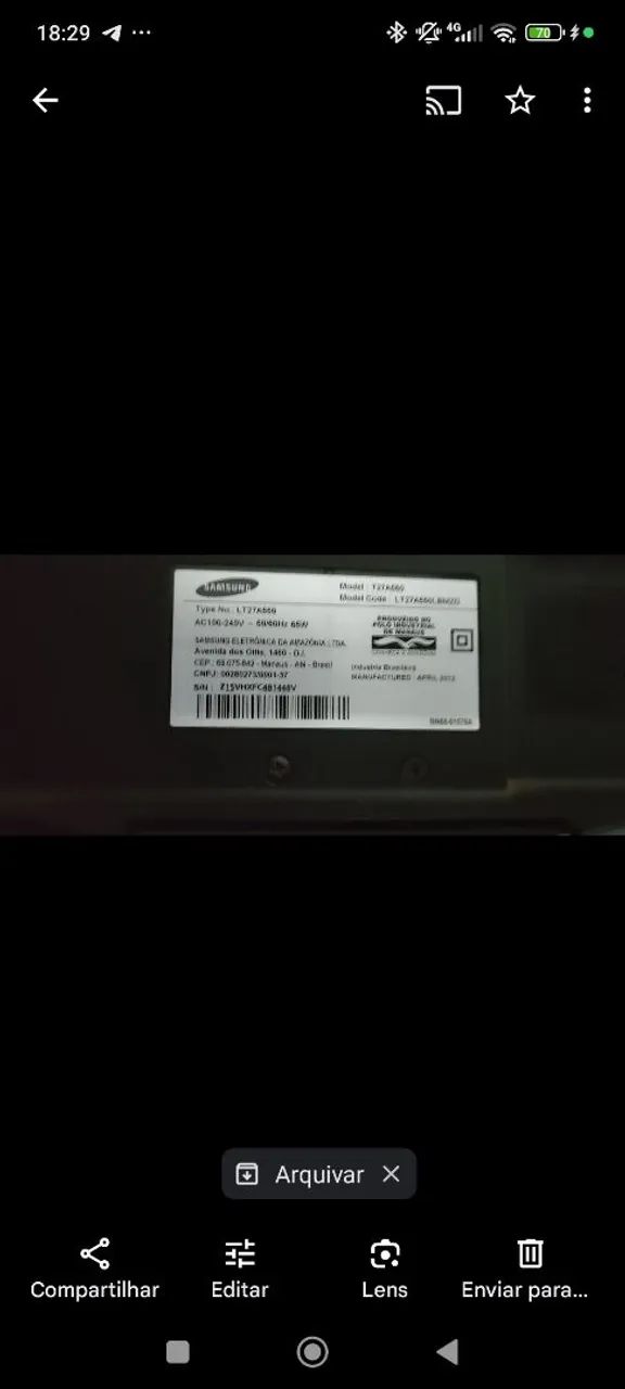 TV/Monitor Samsung 27 polegadas - Foto 2