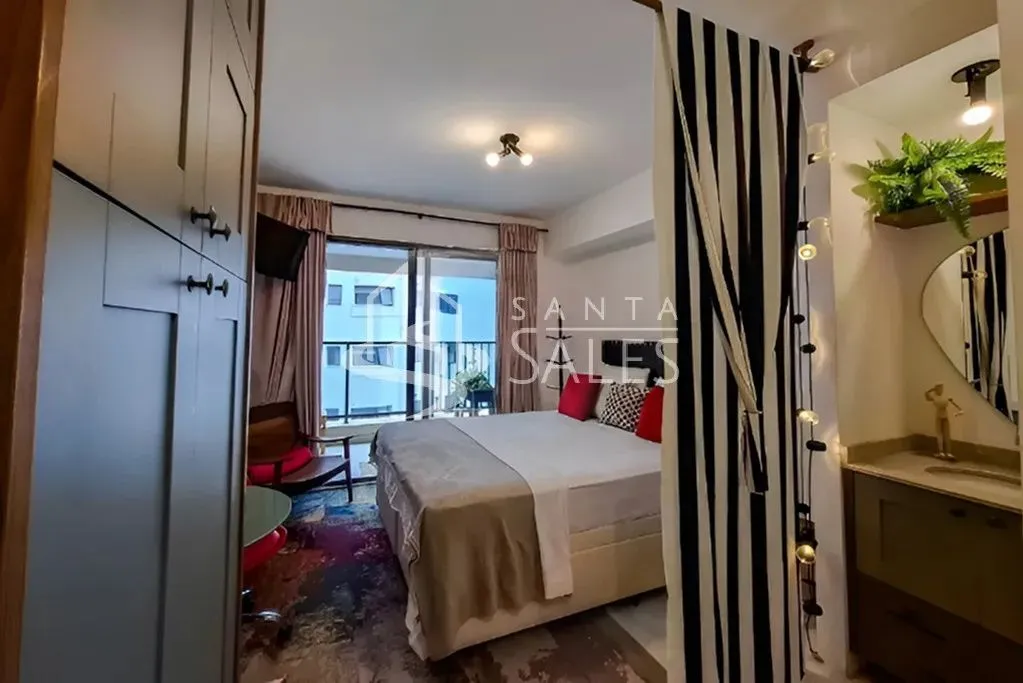 Studio à venda em São Paulo-SP, Vila Mariana: 1 quarto, 1 banheiro, 25m² de área. Aproveit